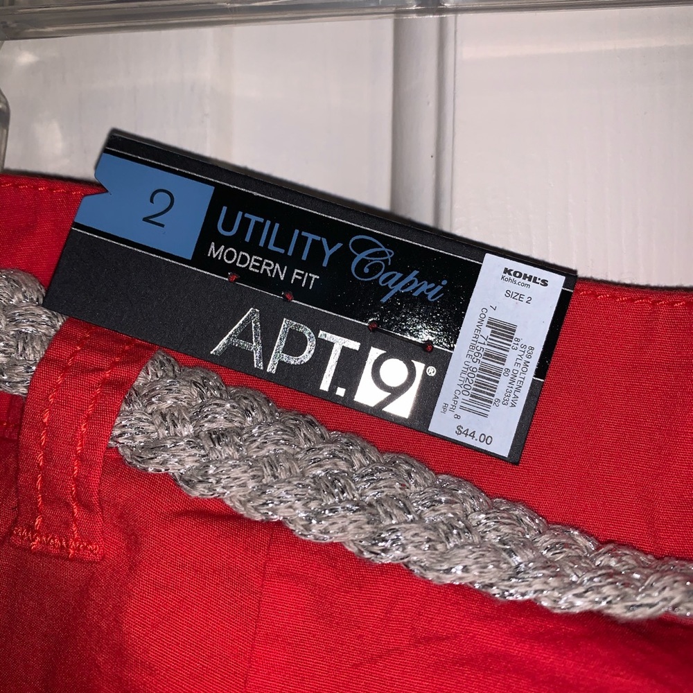 NWT APT 9 Utility Capri - Picture 5 of 5